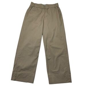 Everlane Wide Leg Crop Pants in Khaki